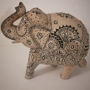 Lucky Indian Elephant Statue